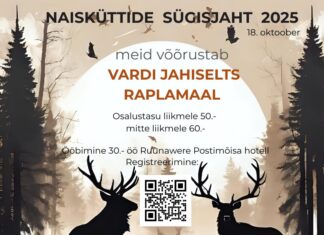 Naiskütte kutsutakse jahile! Raplamaal toimub peagi ühisjaht