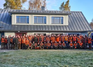 Hubertuse Ääsmäe jaht ja jahimaja avamine